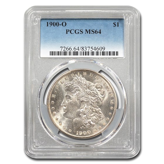 1900-O Morgan Dollar MS-64 PCGS 1900-O Morgan Dollar MS-64 PCGS